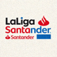 西班牙足球甲级联赛拉利加桑坦德银行标志